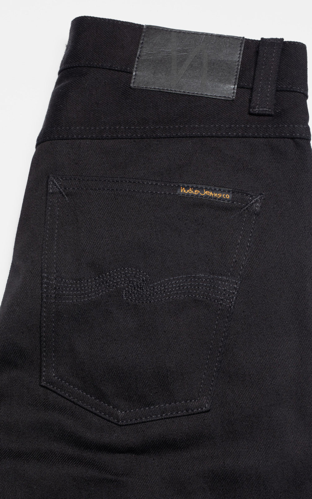 Nudie Jeans Slim Jim Dry Black Tar