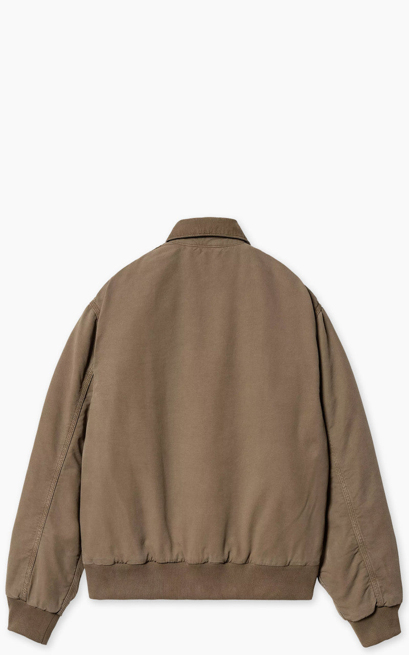 Carhartt WIP Stanton Jacket Hubbard Canvas Chocolate/Chocolate