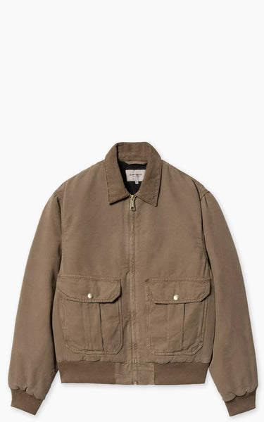 最安値　完売品CARHARTT STANTON JACKET chocolate Carhartt WIP Stanton Jacket - Chocolate/Chocolate Stone Dyed ジャケット・アウター