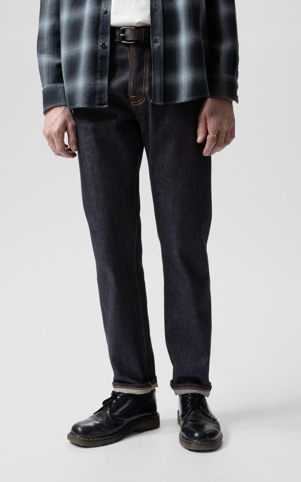 Nudie Jeans Steady Eddie II Dry Dusk Selvage Nudie Jeans Steady Eddie II Dry Dusk Selvage