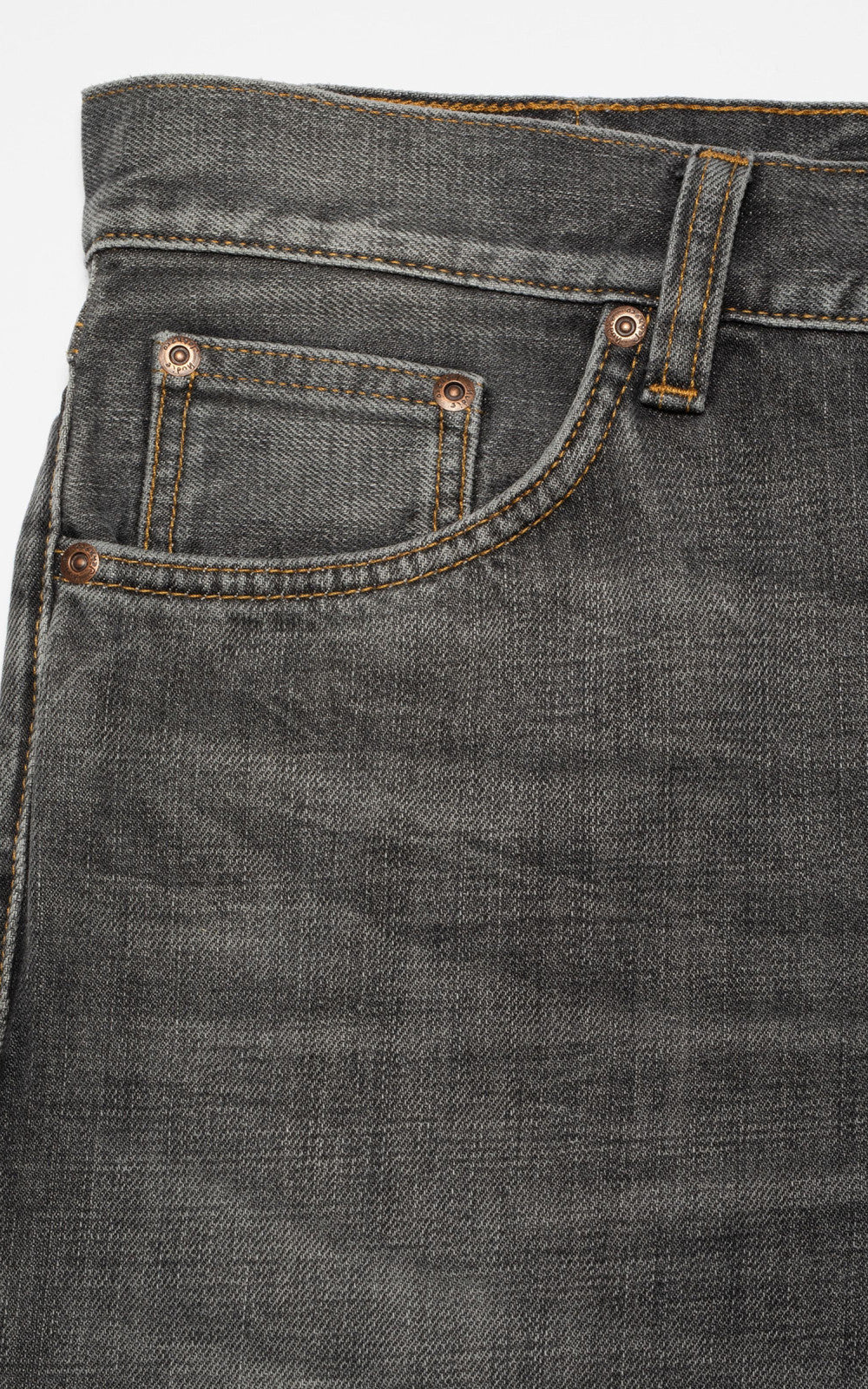 Nudie Jeans Steady Eddie II Grey Crosshatch