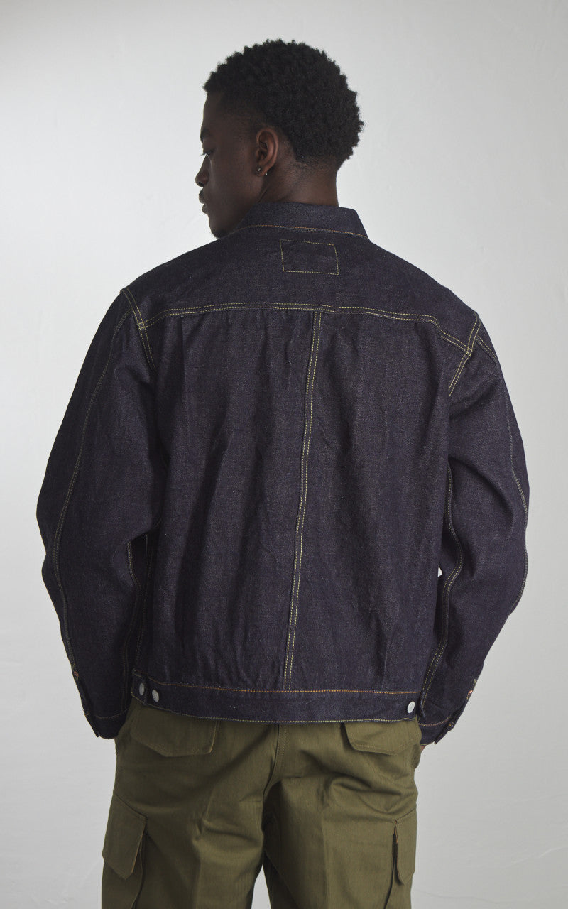 Studio D'Artisan SD-412 Type 2 Selvedge Denim Jacket Indigo