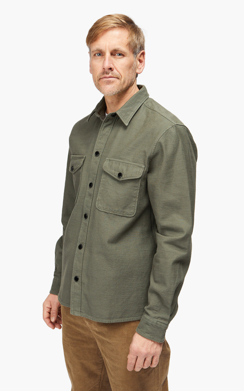 Tellason Overshirt Sateen Olive