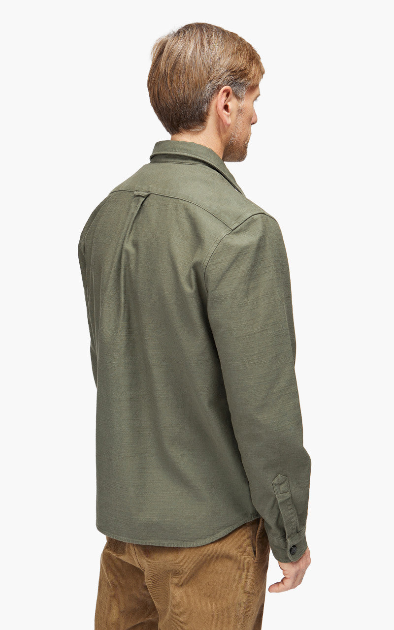 Tellason Overshirt Sateen Olive