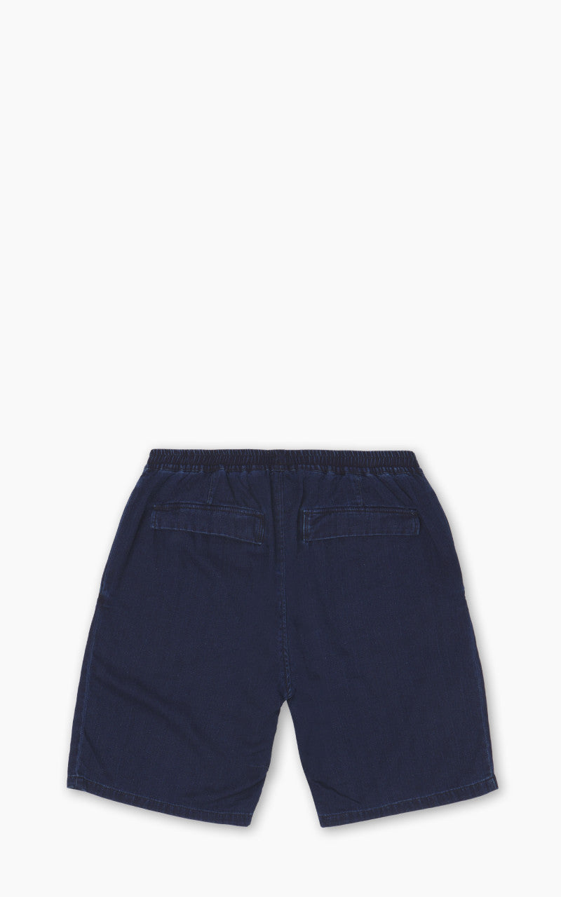Tellason Easy Shorts Herringbone Dyed Indigo