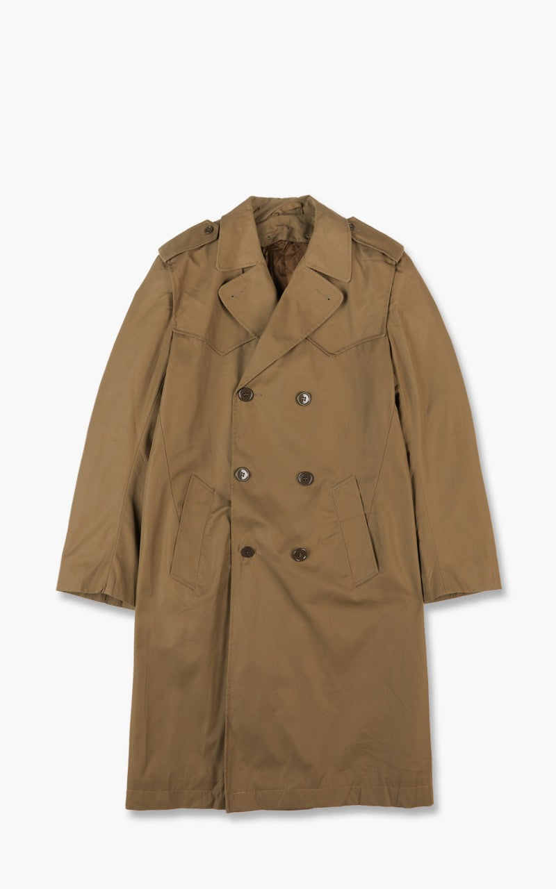 Military Surplus Italian Trench Coat Olive