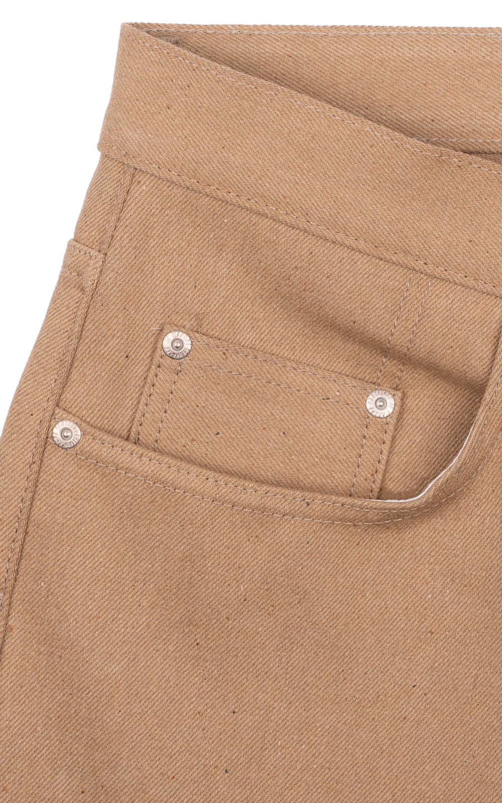 Naked & Famous Denim Easy Guy Brown Fox Selvedge Brown 13oz