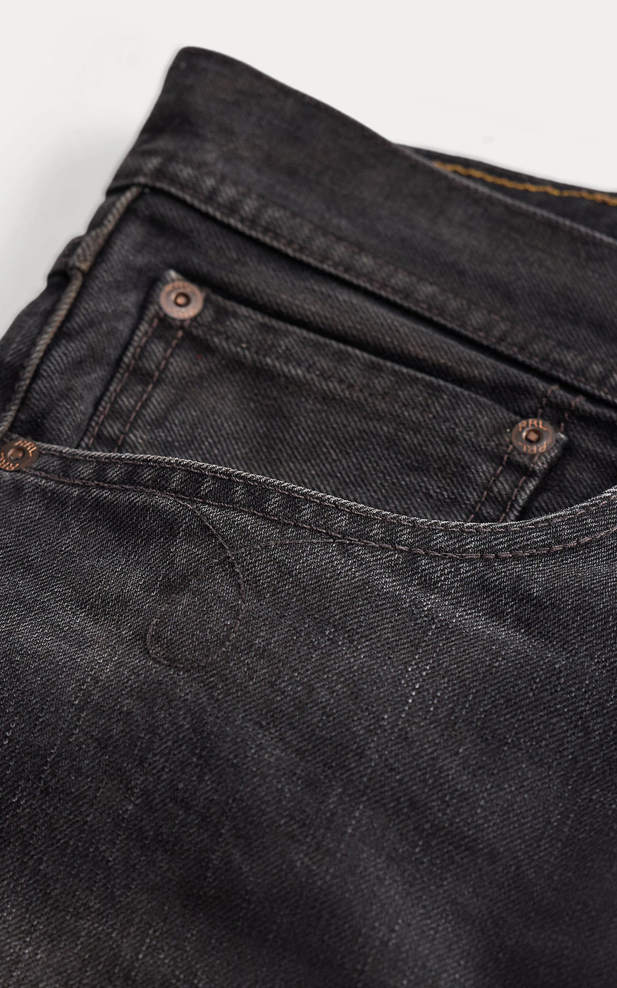 RRL Limited-Edition Lined Jean Worn Black