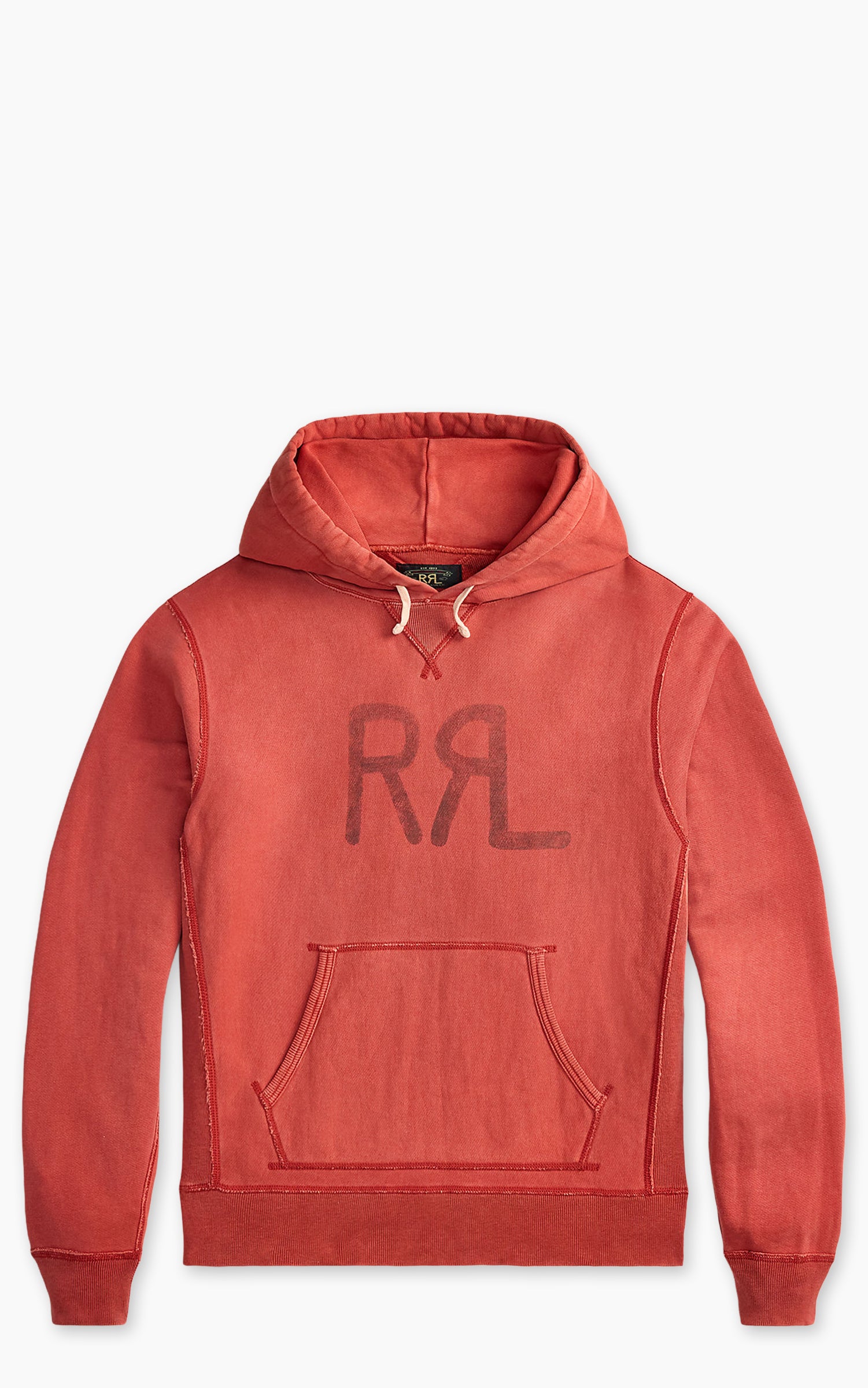 RRL Ranch Logo Hoodie New Brick