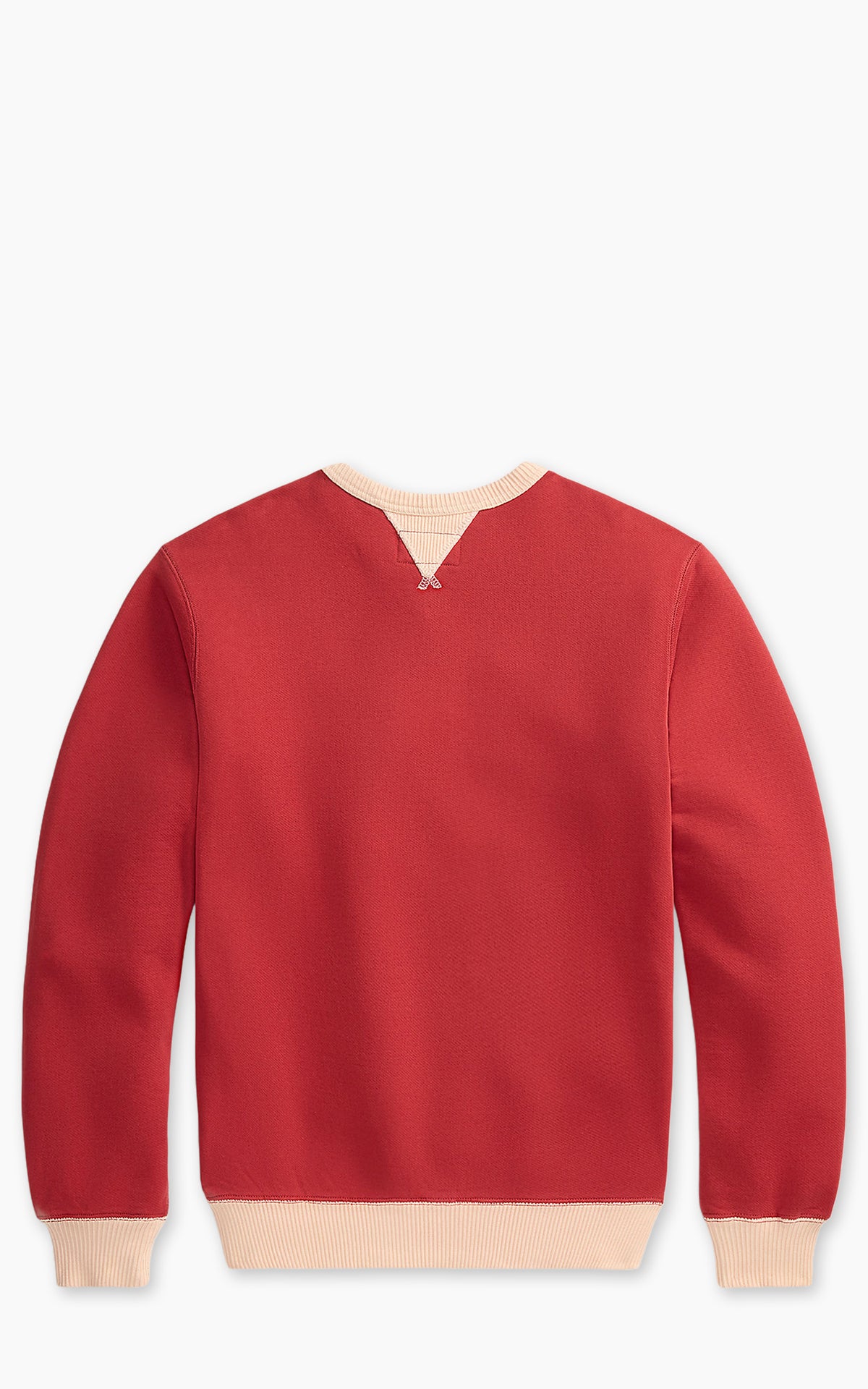 RRL Logo French Terry Sweatshirt Red/Multi