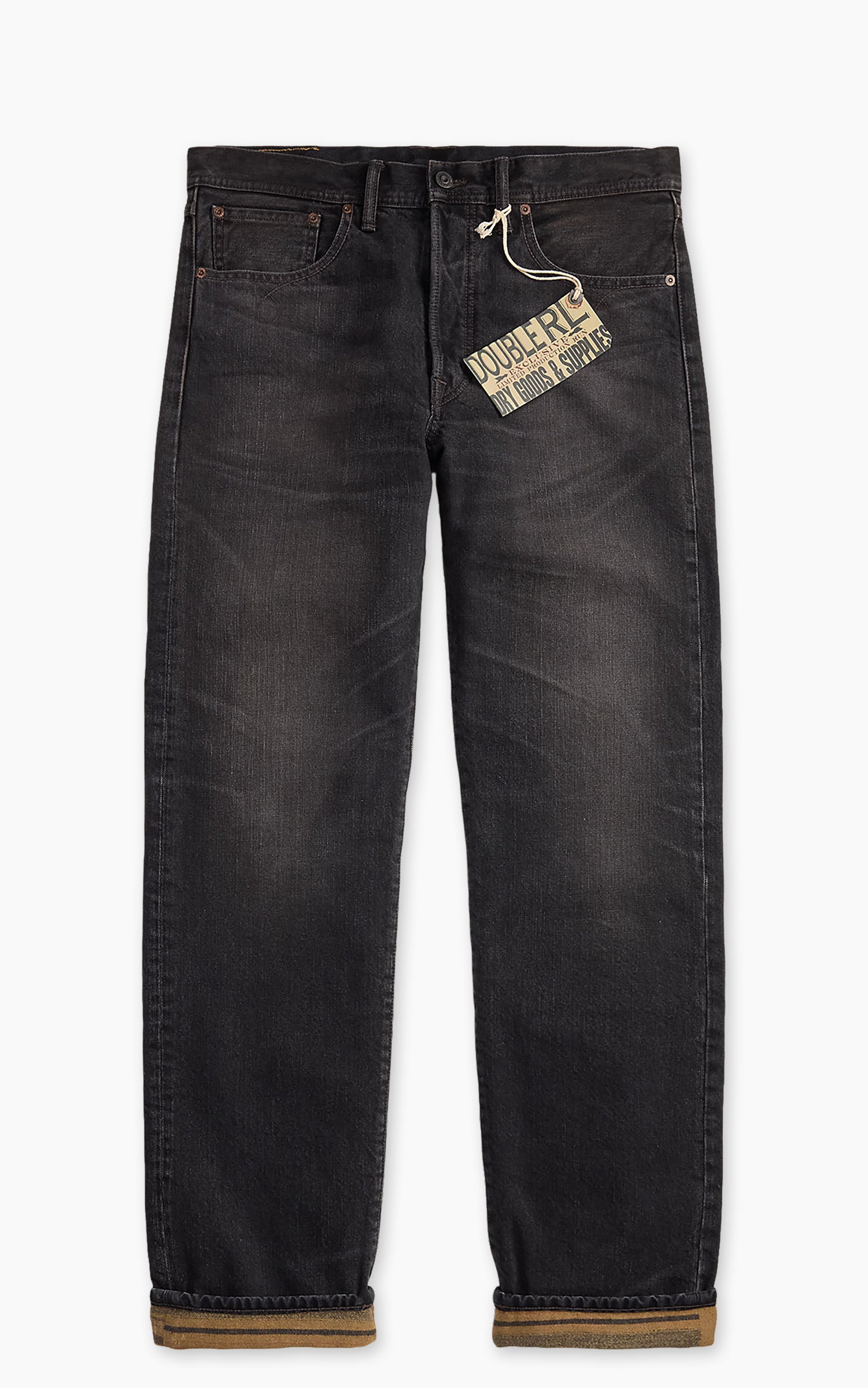 RRL Limited-Edition Lined Jean Worn Black