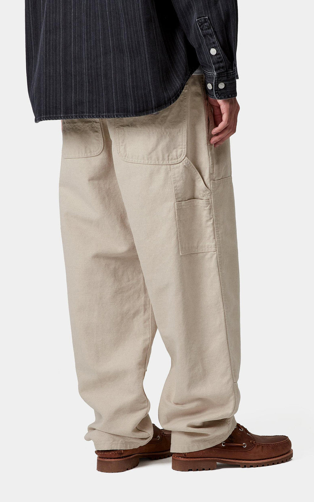 Carhartt WIP Walter Double Knee Pant Sullivan Canvas Natural