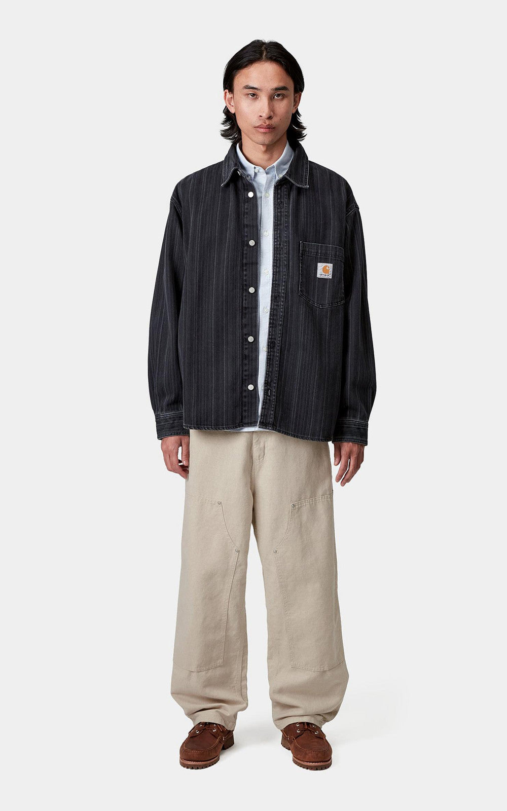 Carhartt WIP Walter Double Knee Pant Sullivan Canvas Natural