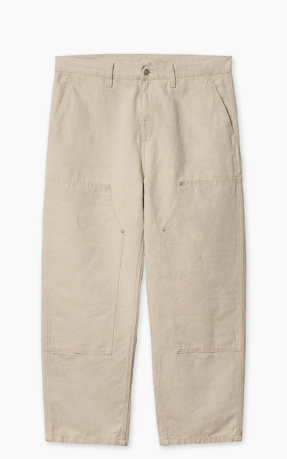 Carhartt WIP Walter Double Knee Pant Sullivan Canvas Natural