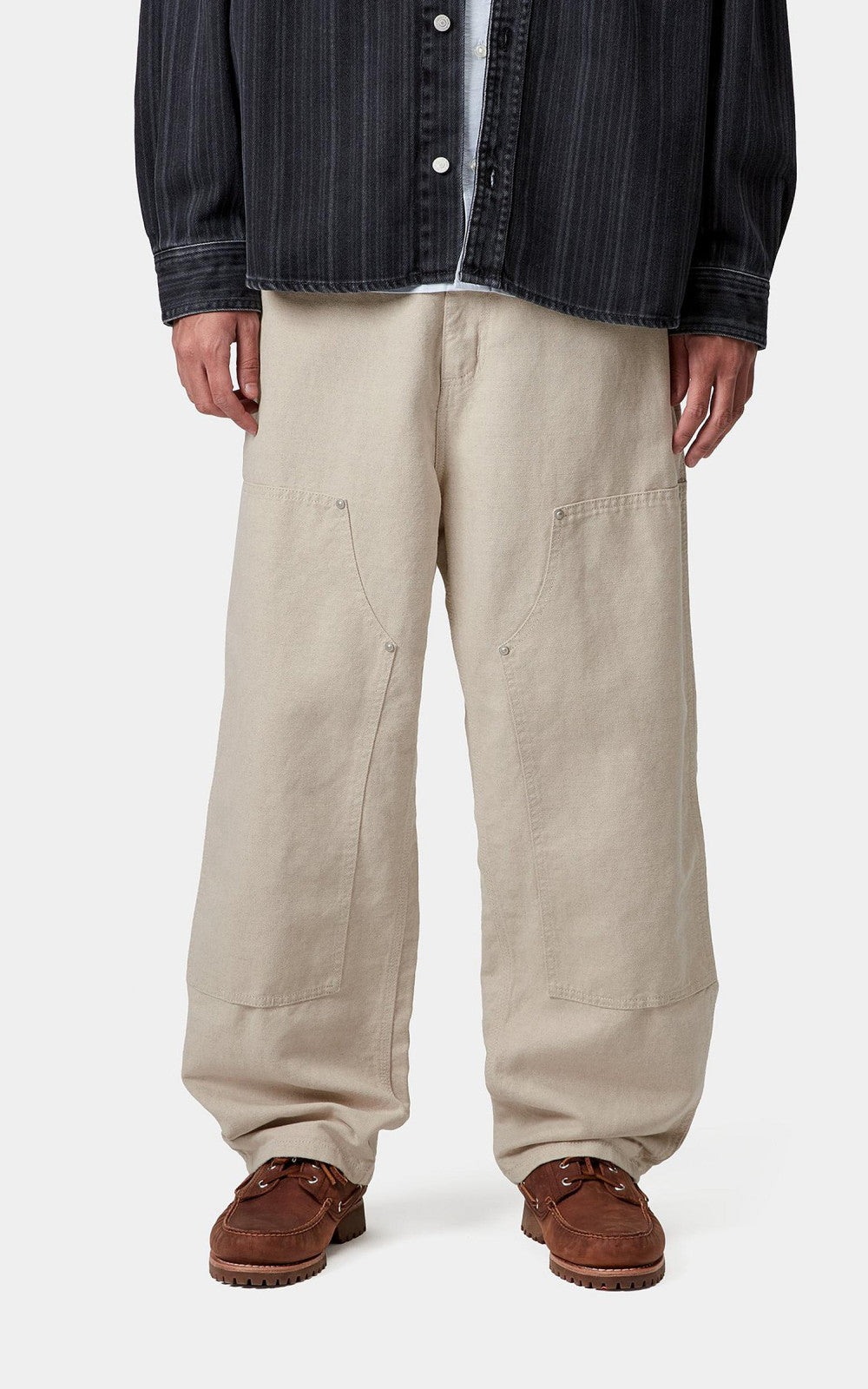 Carhartt WIP Walter Double Knee Pant Sullivan Canvas Natural