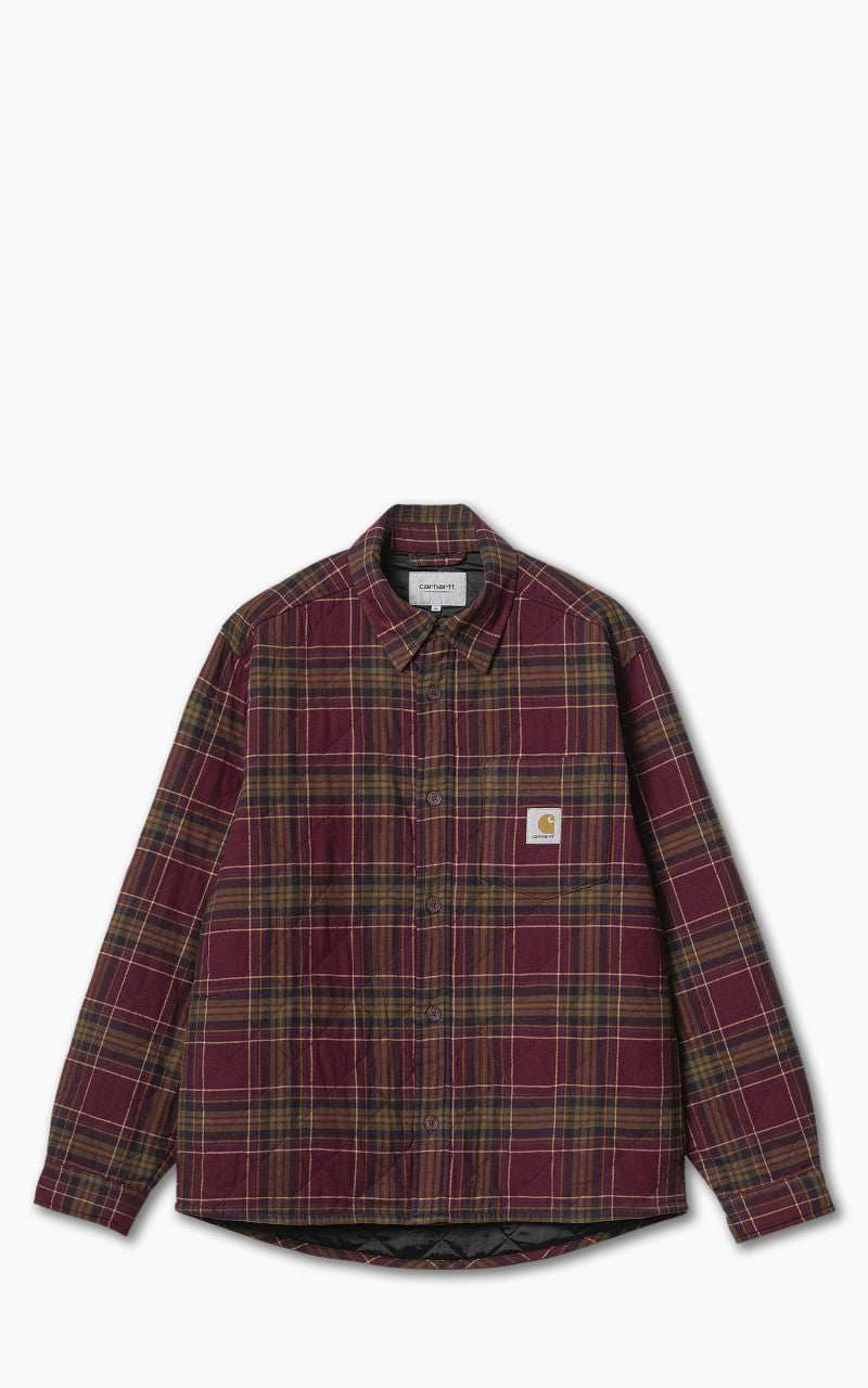 Carhartt WIP Wiles Shirt Jac Wiles Check/Amarone