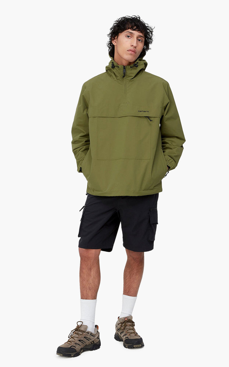 Carhartt WIP Windbreaker Pullover Kiwi/Black