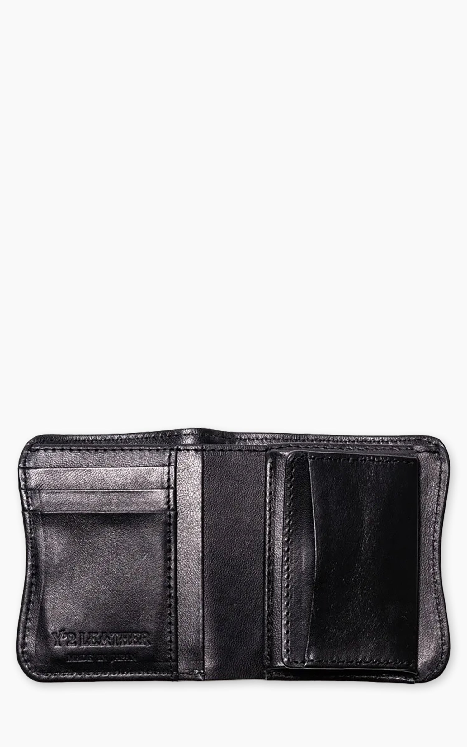 Y'2 Leather YW-01 Horsehide Wallet Black