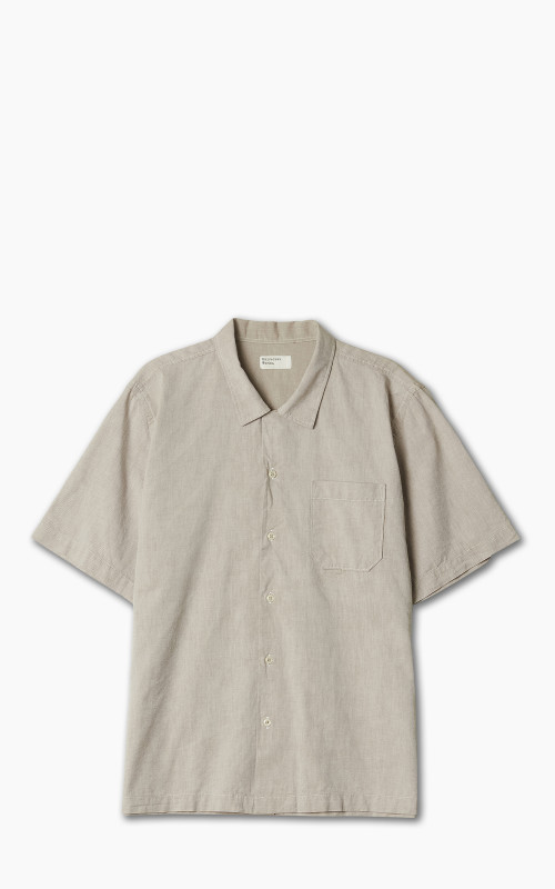 Universal Works Road Shirt Organic Oxford Sand