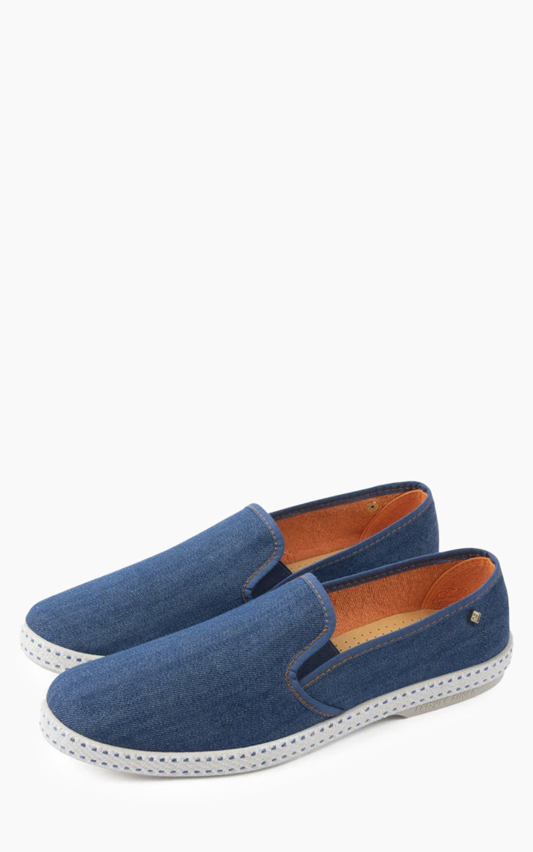 Rivieras 1053 Moccasin Classic Jean Blue 