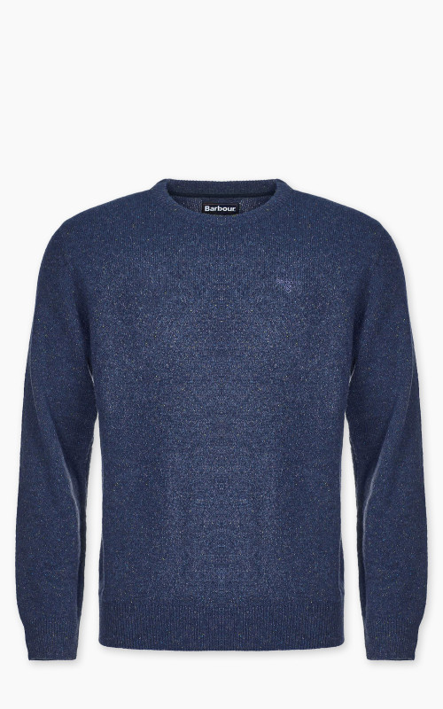 Barbour Essential Tisbury Crew Neck Sweatshirt Deep Blue