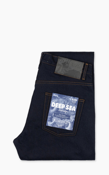 Naked &amp; Famous Denim Easy Guy Deep Sea Selvedge 12.5oz