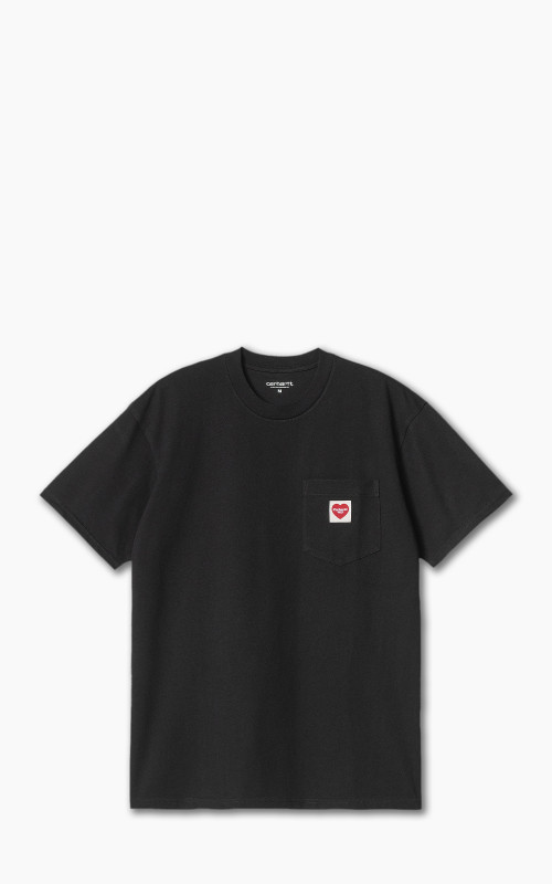 Carhartt WIP S/S Pocket Heart T-Shirt Black