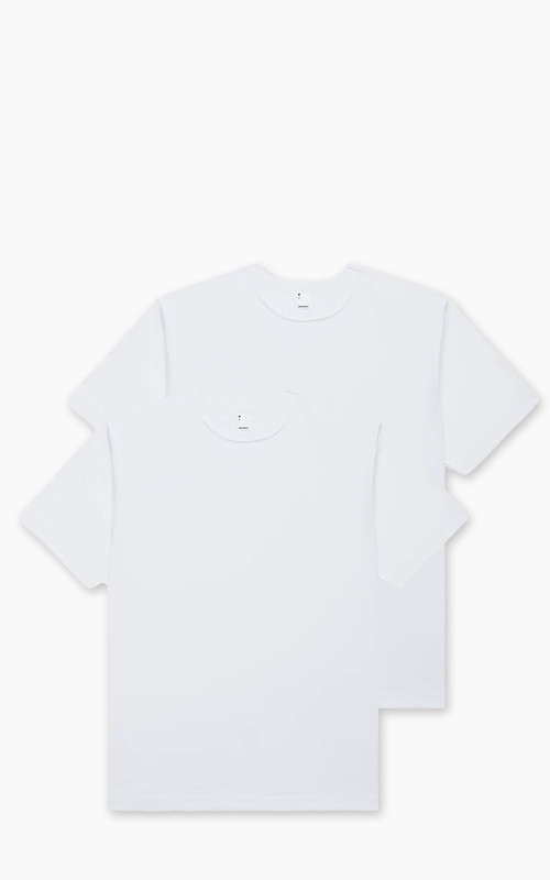 3sixteen Pima T-Shirt 2 Pack White