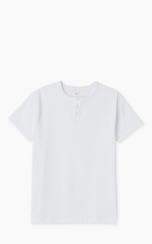 3sixteen Short Sleeve Henley White