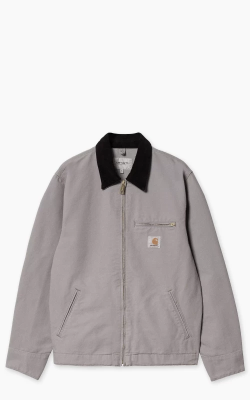 Carhartt WIP Detroit Jacket Dearborn Canvas Rinsed Yosemite/Black