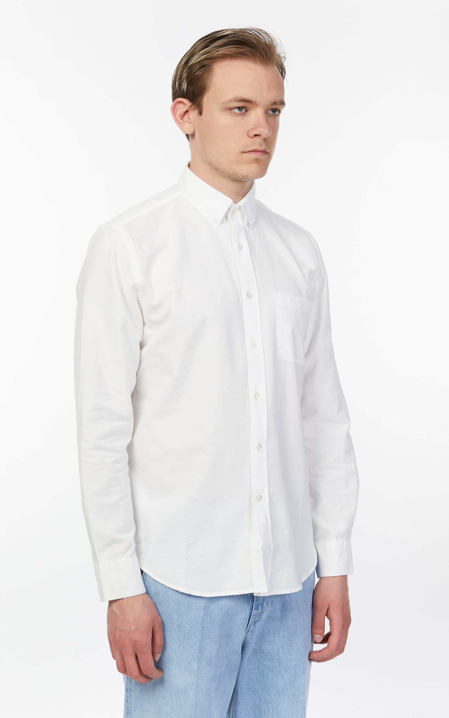 Portuguese Flannel Belavista Shirt Off White | Cultizm