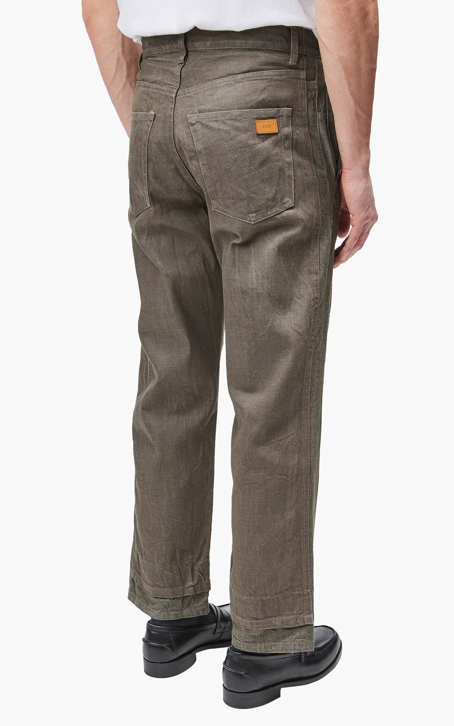 YOKE Connected 7P Straight Denim Trouser-