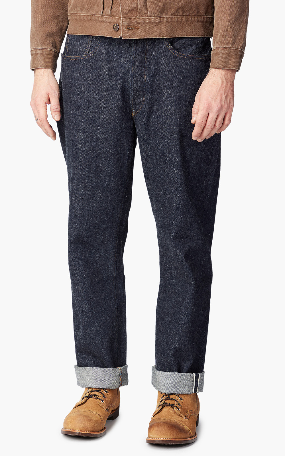 Fullcount 1373W Son Of The Soil Selvedge Denim One Wash Indigo | Cultizm