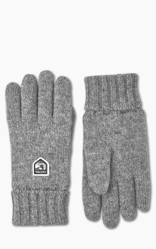 Hestra Basic Wool Glove Grey