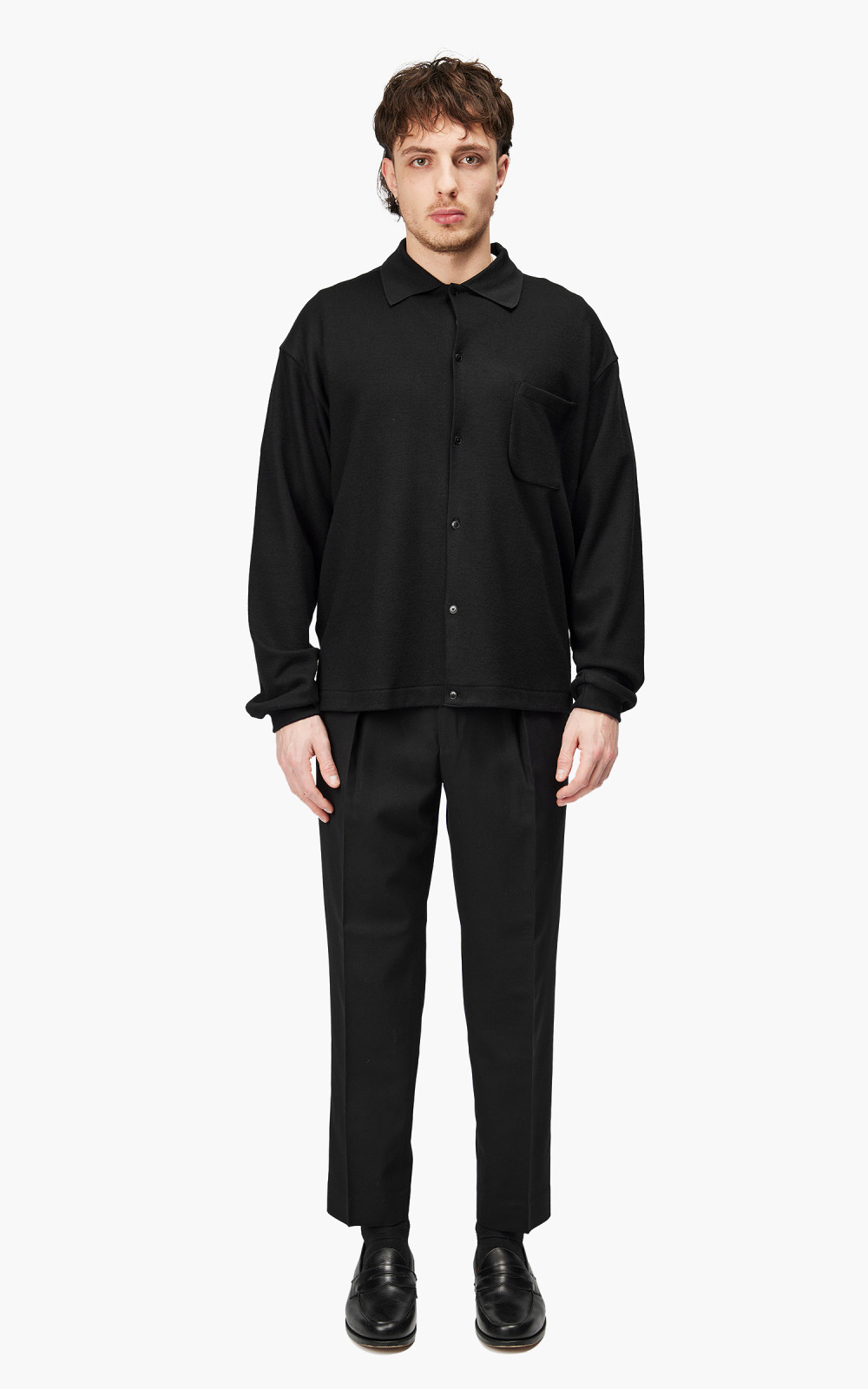 Markaware Pegtop Trousers Black | Cultizm