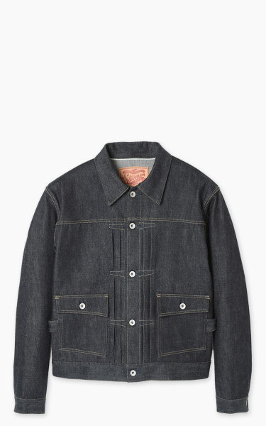 Stevenson Overall Co. Ranch Rider Denim Jacket Unwashed Indigo