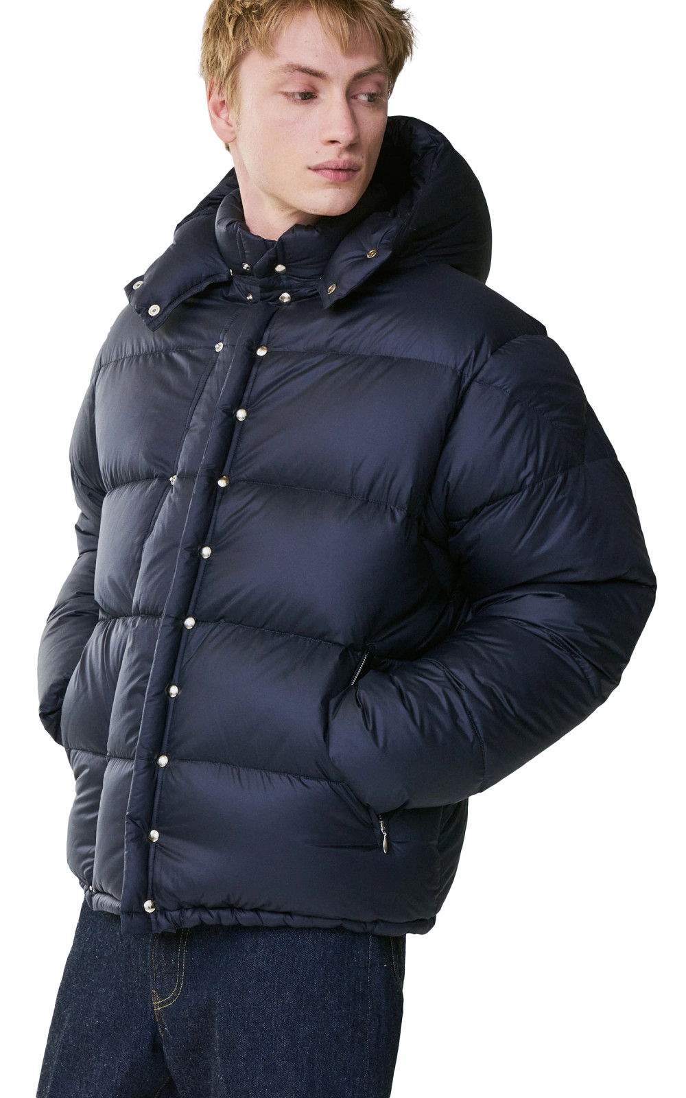 Kaptain Sunshine Mont Blanc Puffer Down Jacket Navy | Cultizm