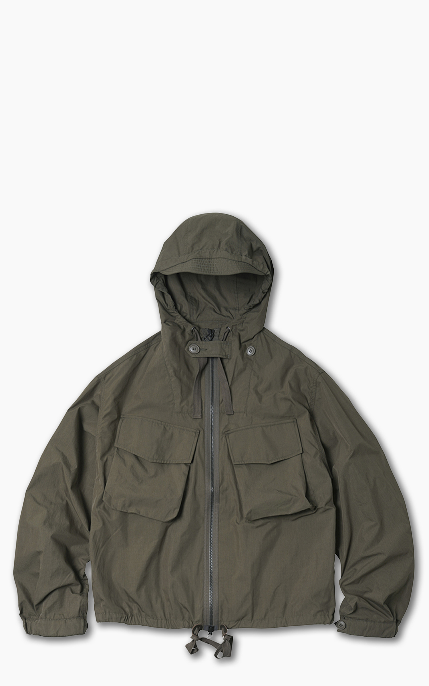 FrizmWORKS Smock Hooded Parka Olive | Cultizm