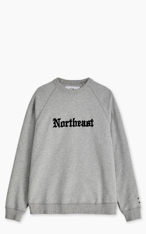 Barbour x NOAH Northeast Sweatshirt Grey Marl