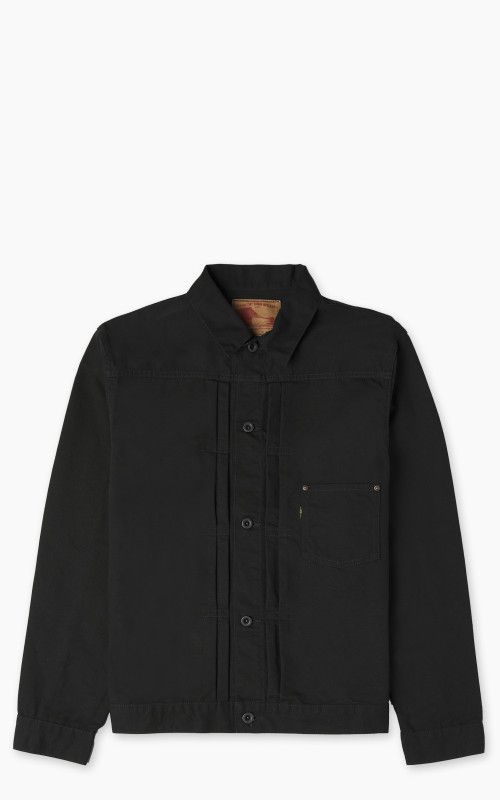 FOB Factory F2445 Cotton Duck Jacket Black