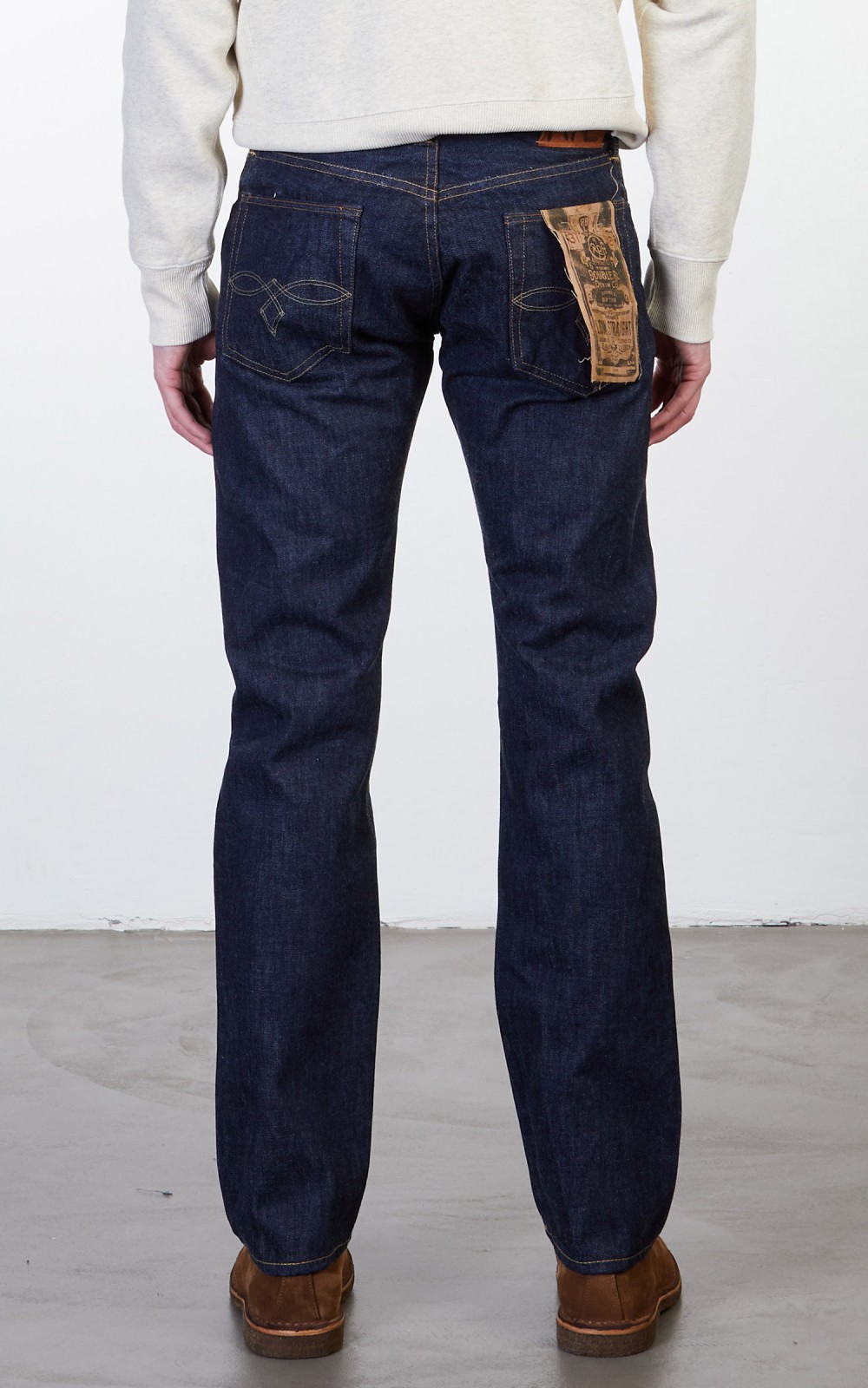 RRL Low Straight Fit Selvedge Jean One Wash | Cultizm