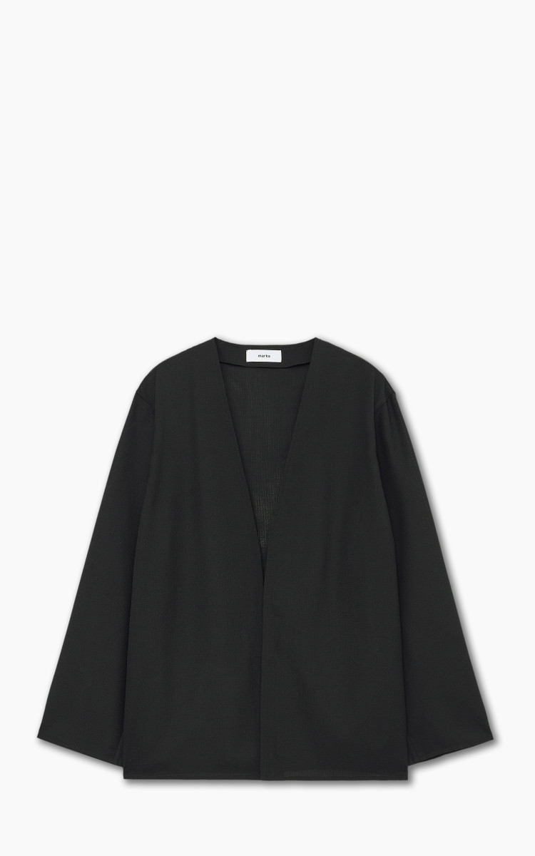 Markaware 'Marka' Minimalist Cardigan Black | Cultizm