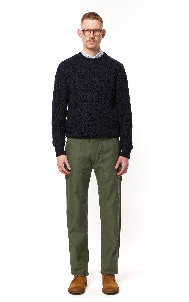 OrSlow US Army Fatigue Pants Slim Green | Cultizm