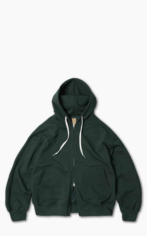 FrizmWORKS OG Heavyweight Zip Up Hoodie Dark Green