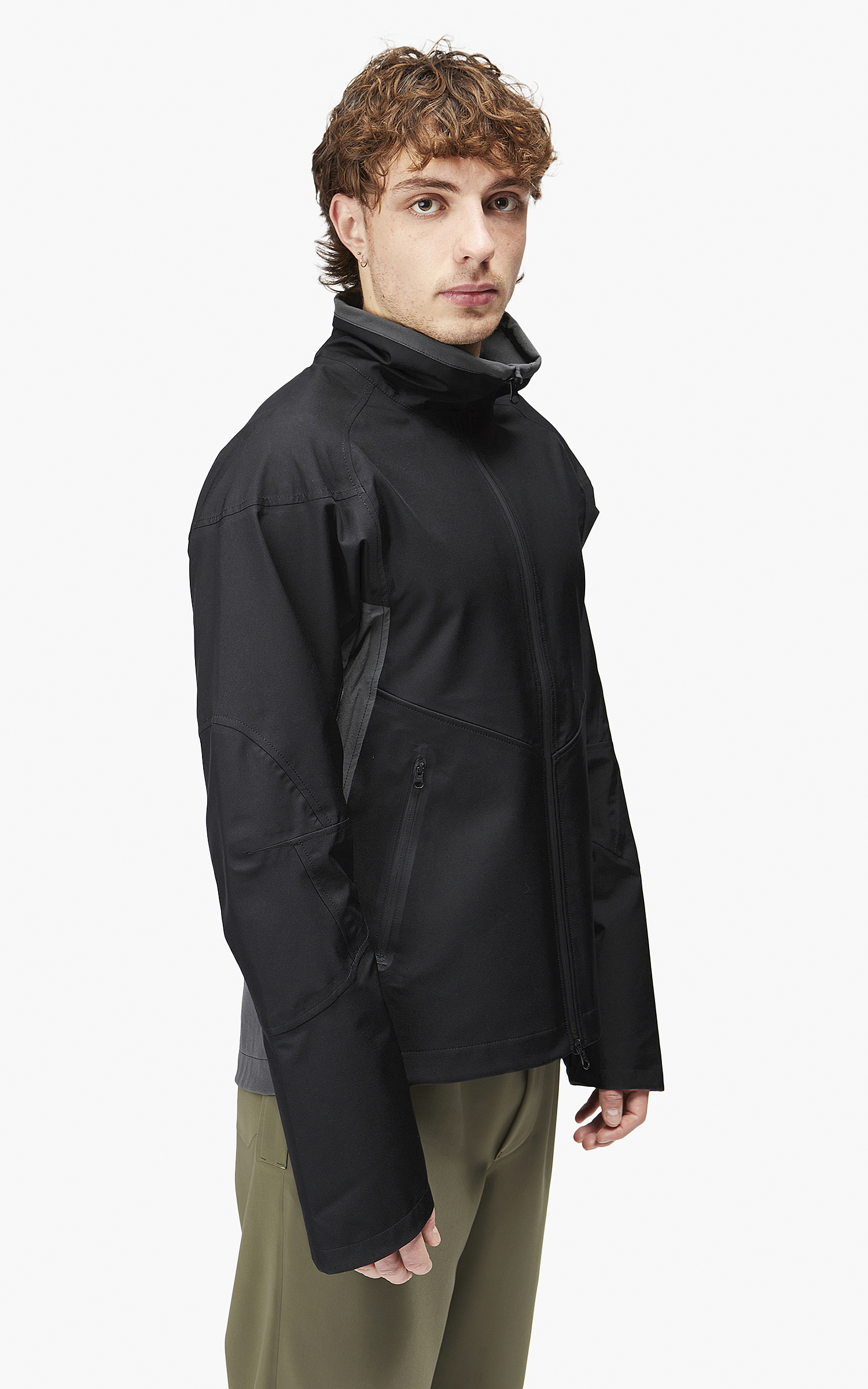 gr10k Gore-Tex skeleton jacket-