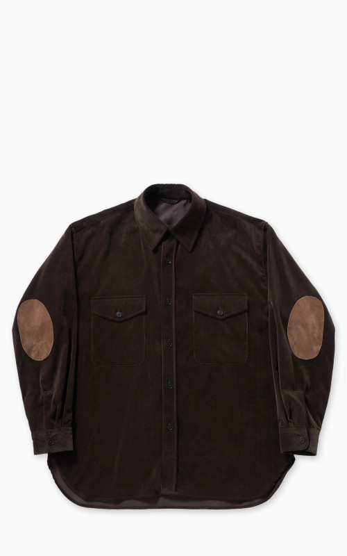 Kaptain Sunshine Corduroy C.P.O Shirt Jacket Brown