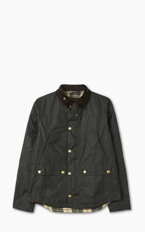 Barbour Reelin Wax Jacket Sage