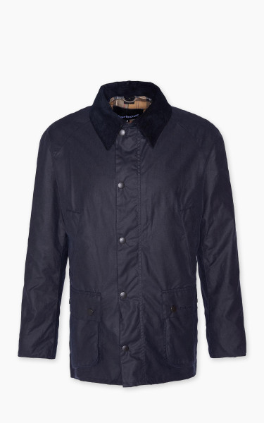 Barbour Ashby Wax Jacket Navy