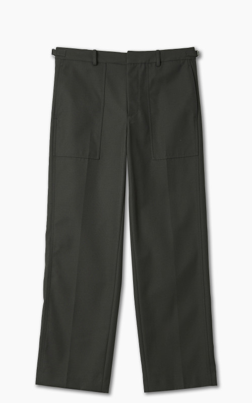 Helmut Lang Twill Trousers Burnt Olive