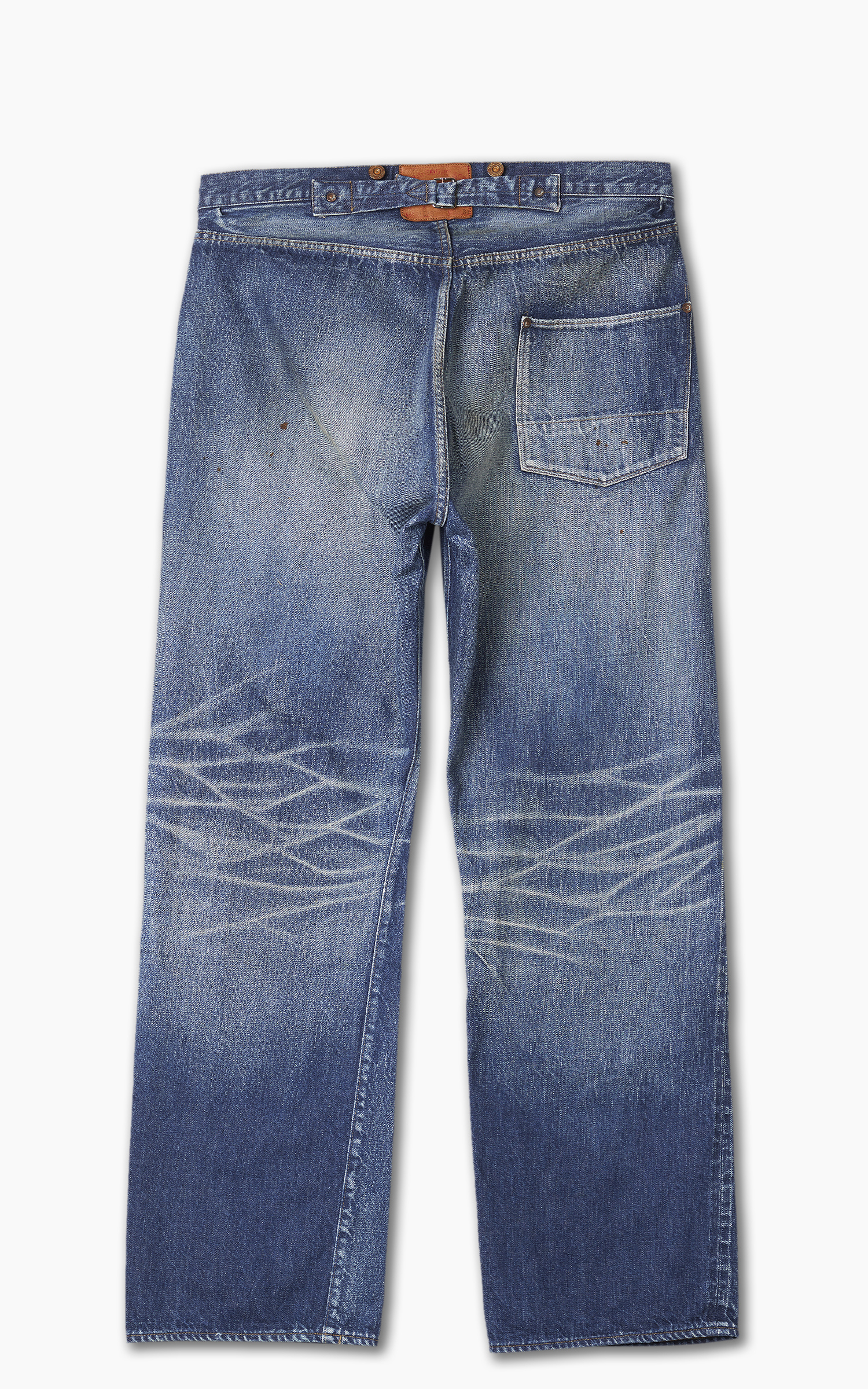 1373W-Badass Son Of The Soil Denim Indigo Blue